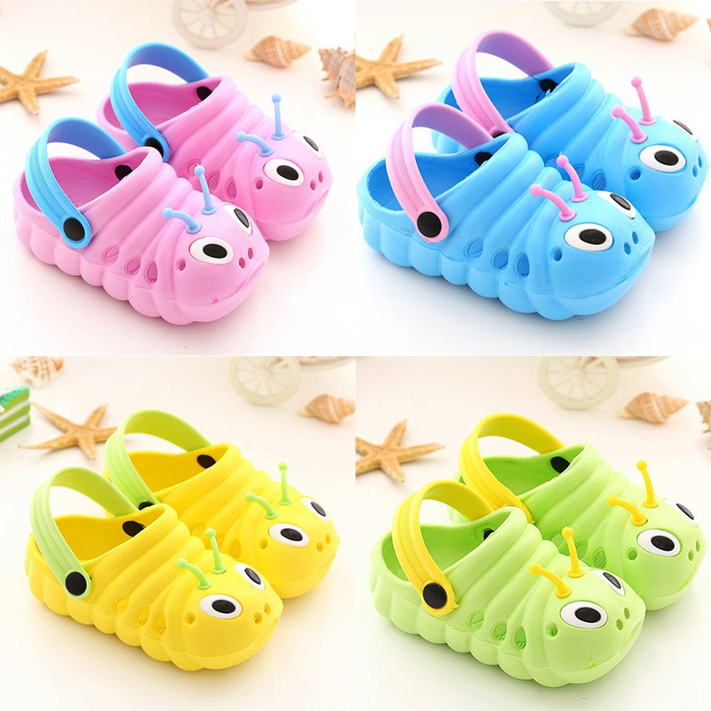 Toddler Baby Cartoon Cute Flip Soft Sole Shoes Beach Summer Slippers - honeylives