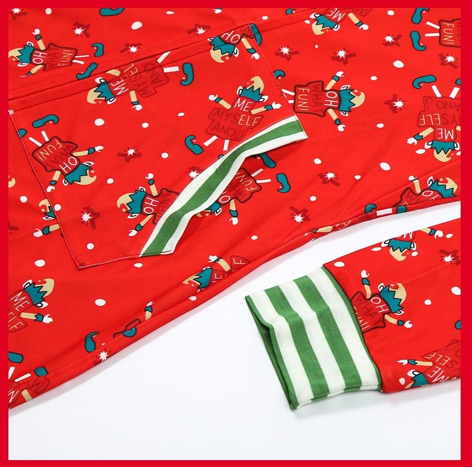 Christmas Family Matching Outfits Father Son Mother Daughter Family Look Pajamas