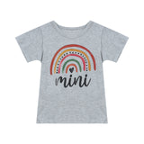 Family Matching Mother and Daughter Short Sleeve Letter Printed T-shirt Casual Tops