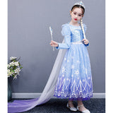 Girls Kids Long Sleeve Fall Winter Halloween Christmas Princess Dress