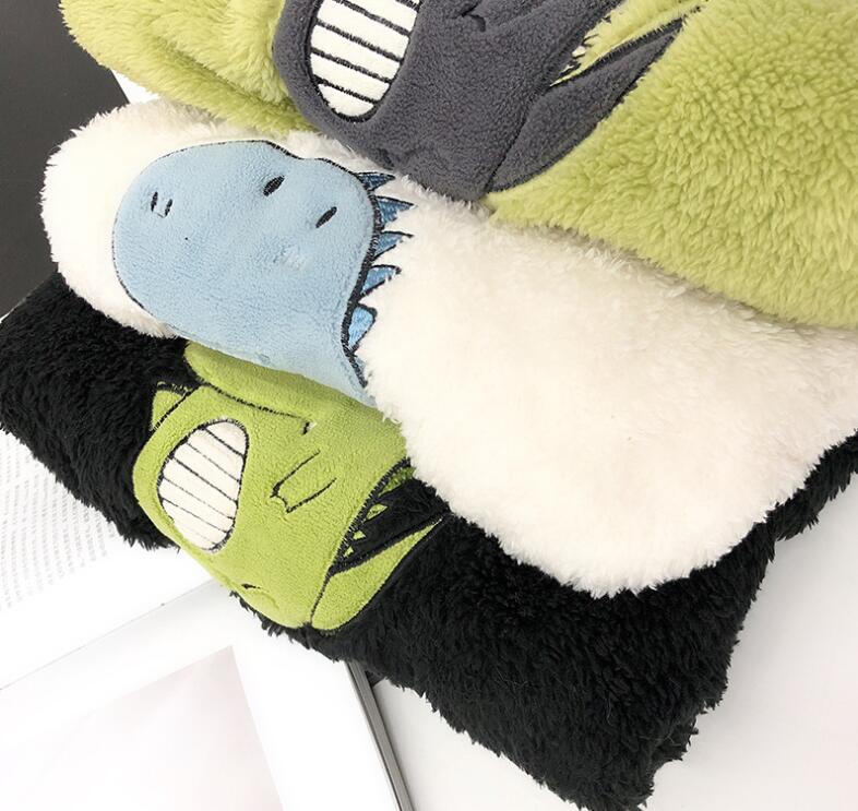 Boys Girls Winter Dinosaur Embroidered Sweater