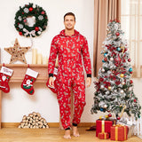 Reindeer Christmas Family Matching Pajama for Dad Mom Kid Family Look