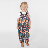 Toddler Kids Boys Girls Rain Dungarees Windproof Mud Jumpsuit Pants