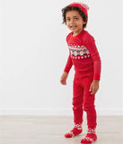 Family Matching Christmas Family Look Print Home Pajamas