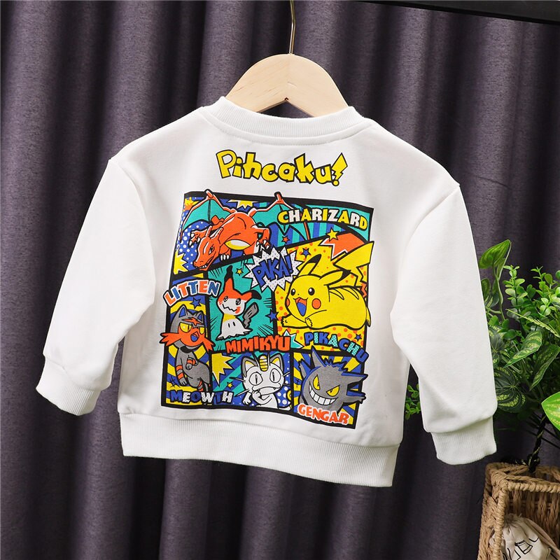 Spring Autumn Kid Baby Boys Girl Cartoon Cotton Shirts
