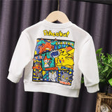 Spring Autumn Kid Baby Boys Girl Cartoon Cotton Shirts