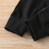 0-24M Halloween Newborn Baby Boys Black Batwing Sleeve Romper