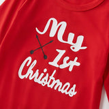 Family Matching Christmas Pajamas Father Mother Kids Baby Sets Sleepwear