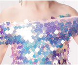 Kid Girl Wedding Bridemaid Mermaid Pink Tutu Sequin Elegant Dresses