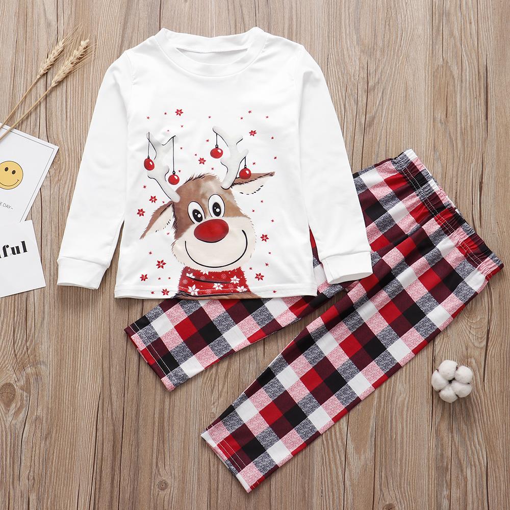 Christmas Family Matching Pajamas Nightwear Pyjamas Outfits