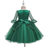 Kids Flower Girl Dress Evening Princess Party Wedding Dresses 3-12 Years