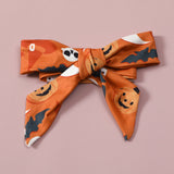 0-18M Baby Girl Halloween Printed Long Sleeve 2 Pcs Sets