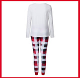 Family Christmas Pajamas Mommy Daughter Son Matching Outfit Nightwear
