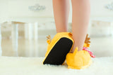 Fashion Unisex Plush Cotton Winter Slippers Winter Warm Christmas Shoes