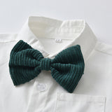 Kid Baby Boy Suit England Infant Birthday Blazer 2 Pcs Sets