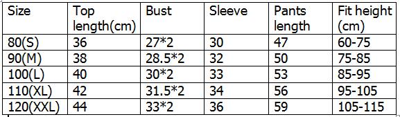 Baby Boys Girls Casual Suit Cartoon Tops+Bottoms 2pcs/sets