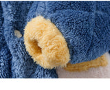 Kid Baby Girls Winter Pajamas Set Plus Velvet  Warm Flannel Thicken Sleepwear