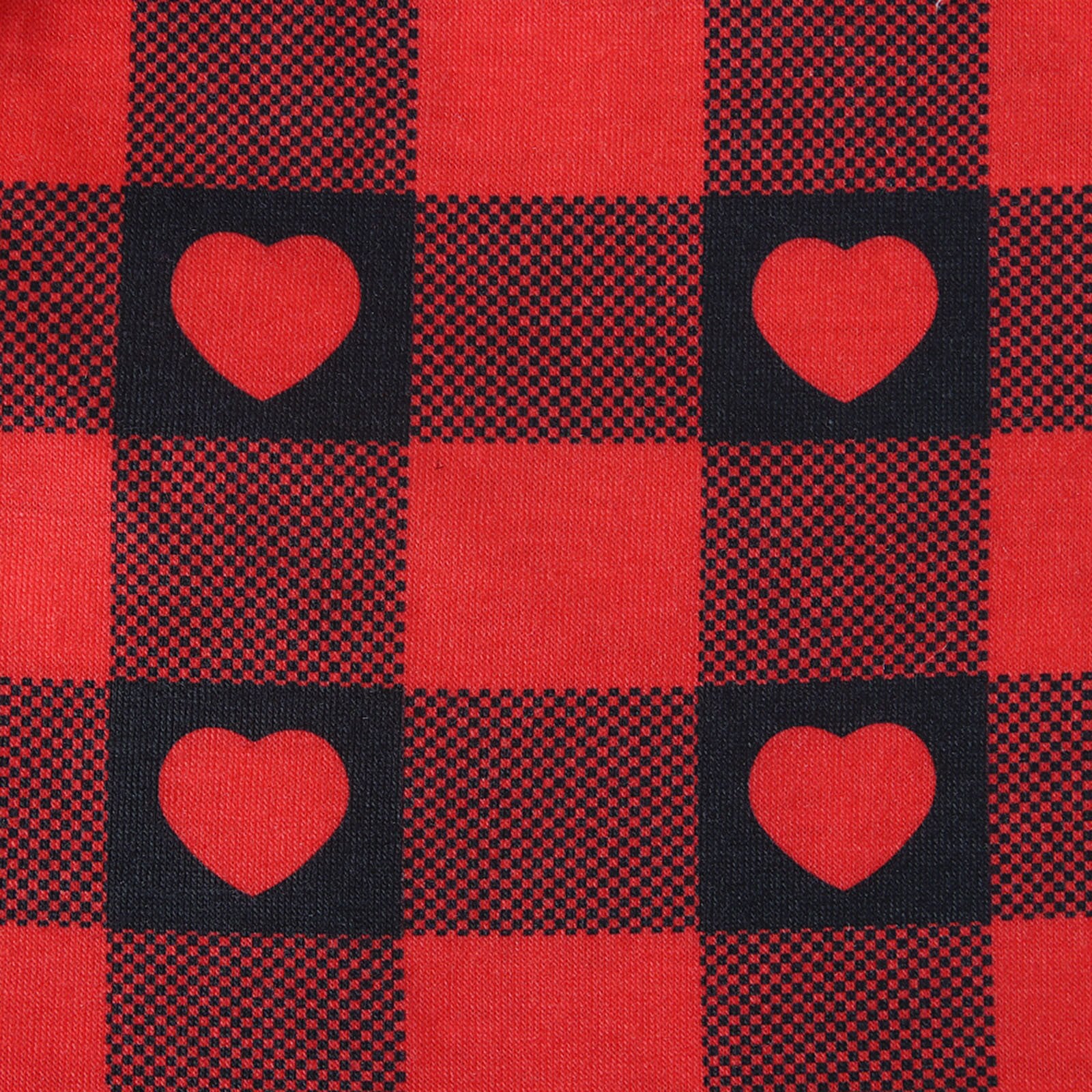 Love Heart-shaped Baby Girls Christmas Suspender 2pcs