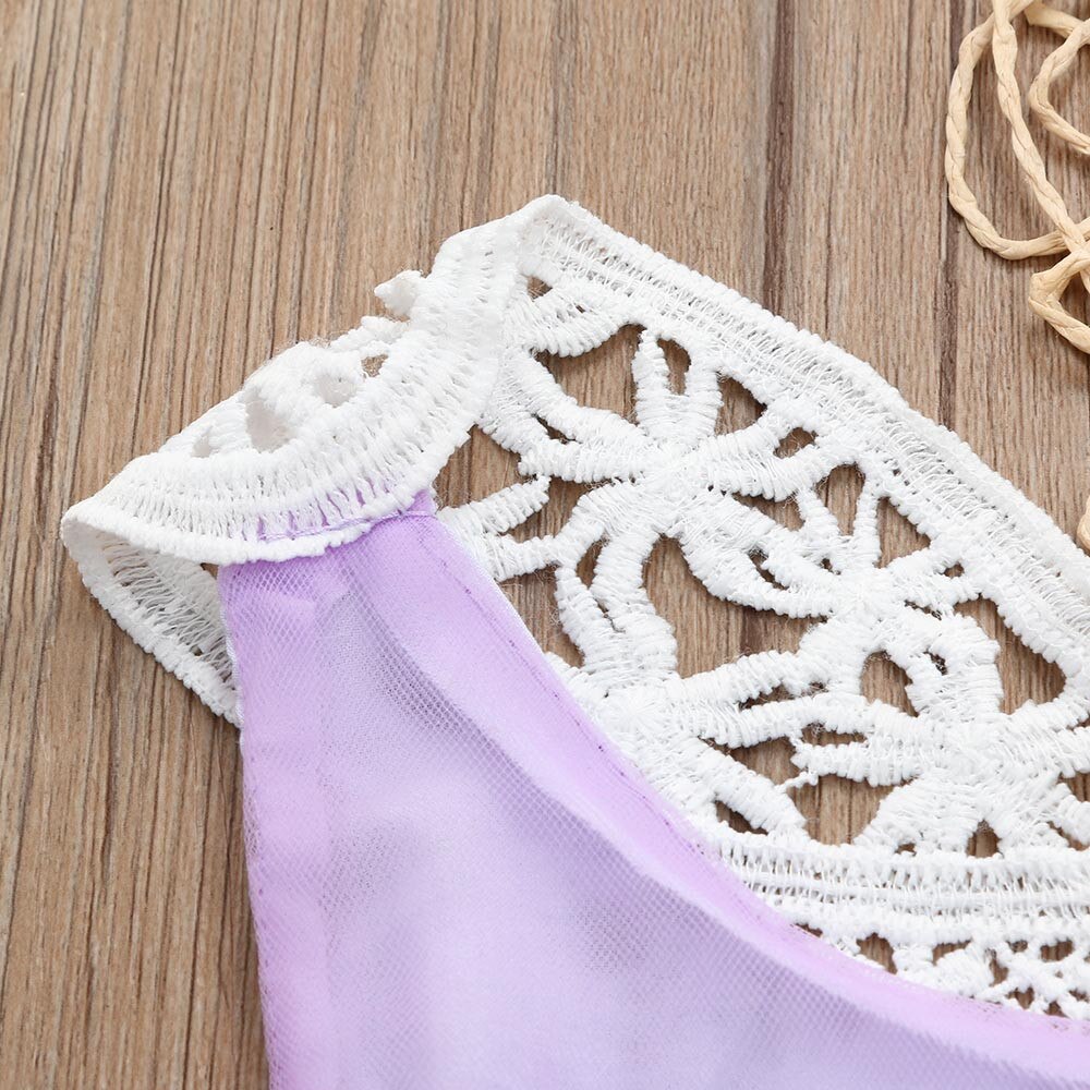 Baby Girls Dress Flower  Princess Party Pageant Pearl Lace Tulle Tutu Dresses - honeylives