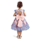 Girls Halloween Costume vestid Dresses New Year Party Clothes 4-10T - honeylives