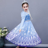 Girls Kids Long Sleeve Fall Winter Halloween Christmas Princess Dress