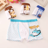 Kid Boys Cartoon Underwear Cotton Teens Briefs Soft Shorts 4 Lots