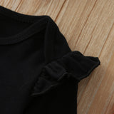 0-24M Baby Girl Sets Autumn Pumpkin Halloween Cartoon 3 Pcs Sets