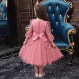 Kids Flower Girl Dress Evening Princess Party Wedding Dresses 3-12 Years