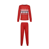 Family Matching Christmas Family Look Print Home Pajamas
