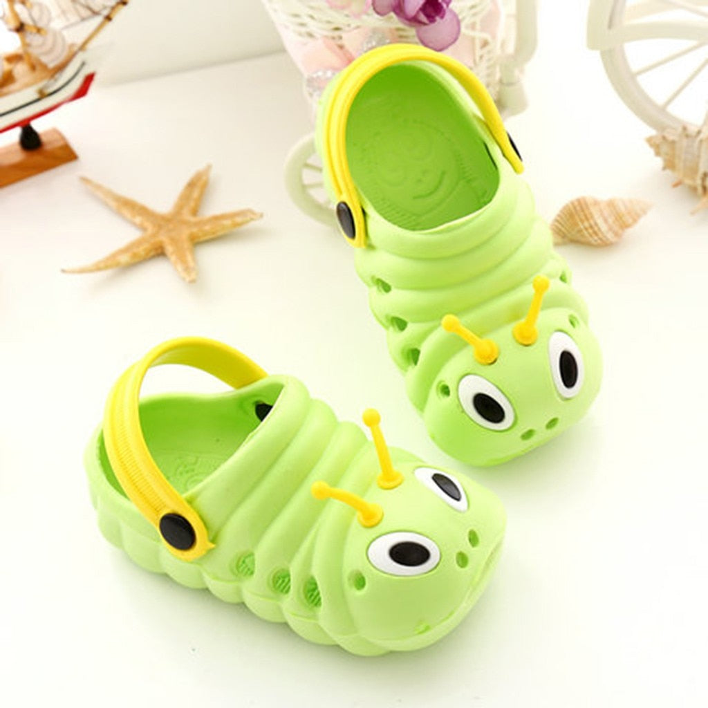 Toddler Baby Cartoon Cute Flip Soft Sole Shoes Beach Summer Slippers - honeylives