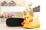 Fashion Unisex Plush Cotton Winter Slippers Winter Warm Christmas Shoes