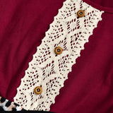 Fashion Leopard Patchwork Family Matching Mother Daughter Dress