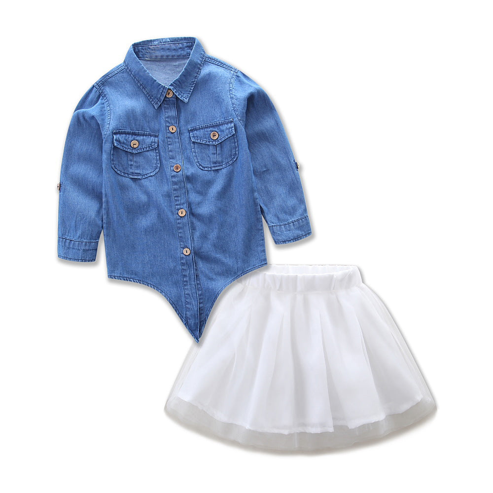 Mother Daughter Matching Girls Oufits Family Dress 2 Pcs