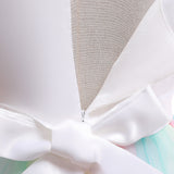 Kid Girls Unicorn Tutu Pastel Rainbow Princess Party Gown Dresses