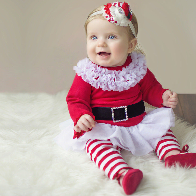 Baby Jungen Mädchen Anzüge Weihnachten Niedlich 2 Stück Set