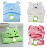 Baby Bath Towel Bathrobe Hooded Towels Lovely  Animal Cape - honeylives