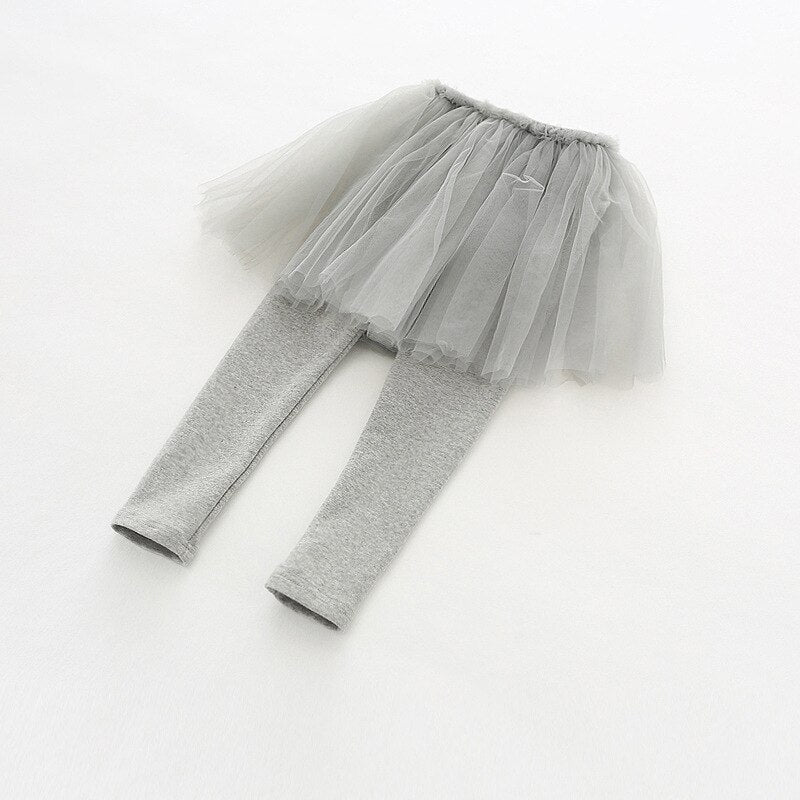 Baby Girls  Legging Tutu Layer Skinny Spring Autumn Pants 1-6 Years