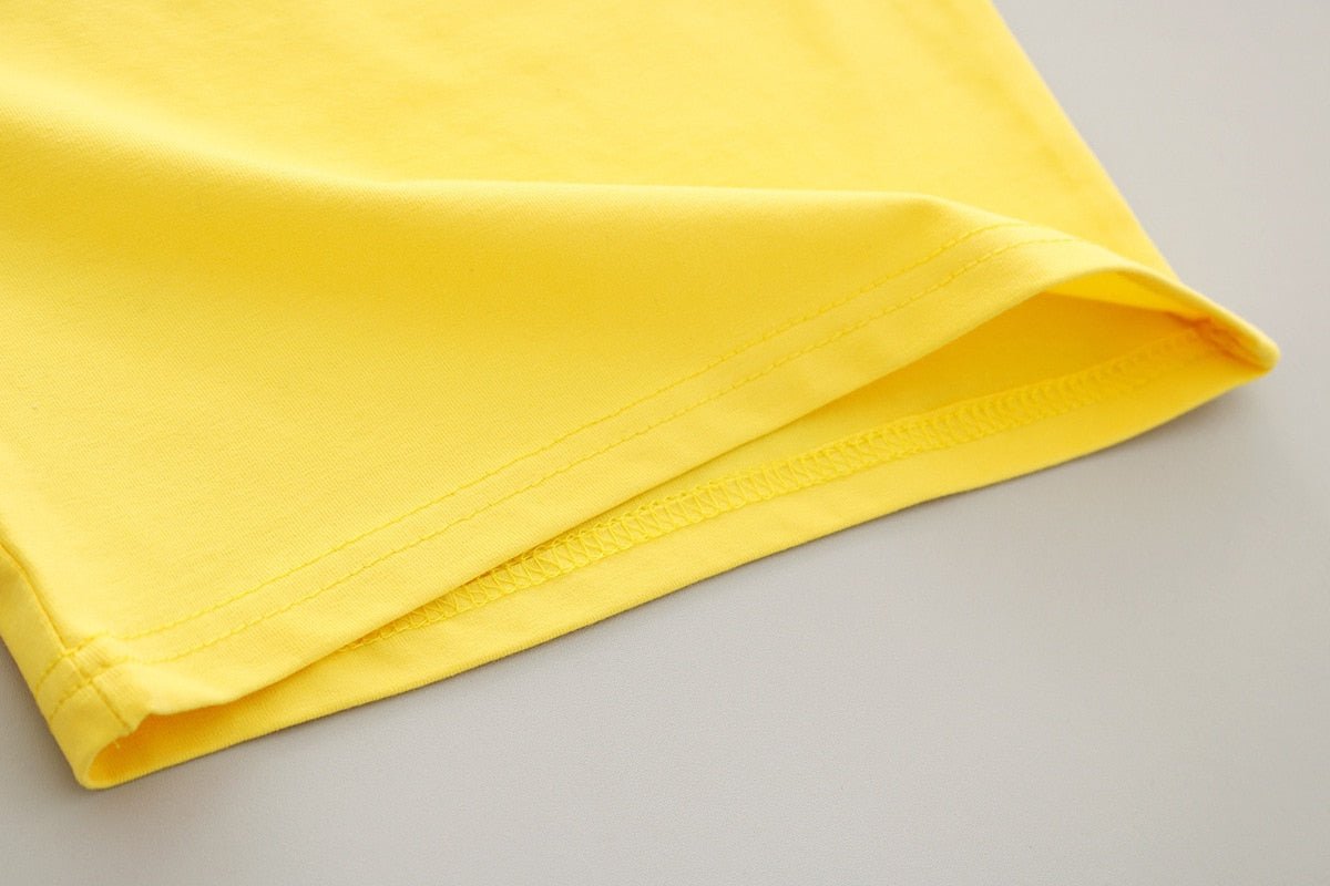 Baby Girl Set Spring Suit Long Sleeved Tops + Stripe Strap 2 Pcs