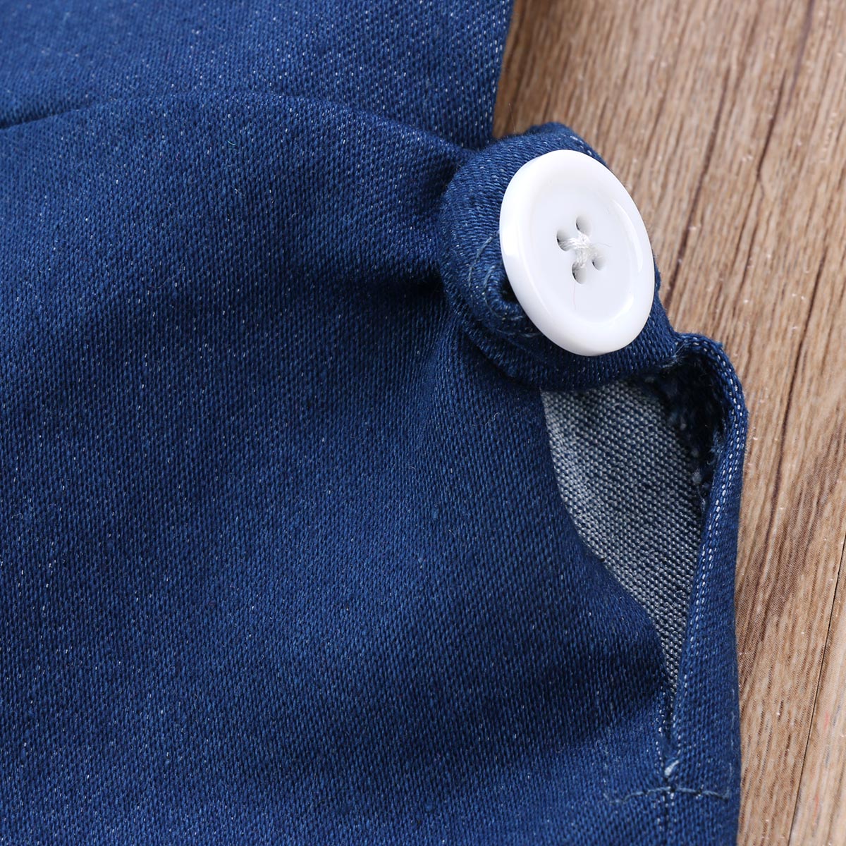 Kid Baby Girl Denim Strap Bib Pants Jumpsuit Playsuit