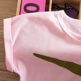 Kid Baby Girls Unicorn Tutu Short Sleeve 2pcs Set