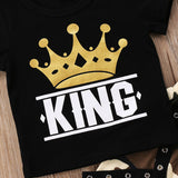 Kid Baby Newborn Boy Camo Outfits 2 Pcs Sets