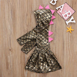 Kid Baby Girl Dinosaur Pageant Party Dresses