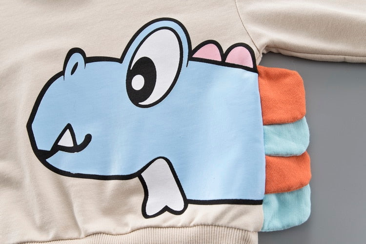 Toddler Kids Baby Girl Cartoon Set Casual Suit 2 Pcs 1-4 Years