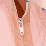 Kid Girl Wedding Bridemaid Mermaid Pink Tutu Sequin Elegant Dresses