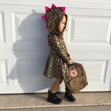 Kid Baby Girl Dinosaur Pageant Party Dresses