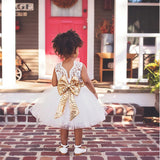 Kids Clothes Princess Girl Cute Lace Events Party Dress - honeylives