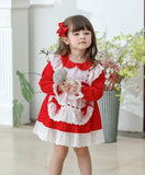 Girls Alice Princess Lotia Spain Boutique Princess Cotton Dresses
