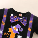 0-18M Babies Halloween Pattern Long Sleeve 3 Pcs Sets
