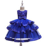 Toddler Baby Girl Princess Party Wedding Elegant Pageant Flower Dress - honeylives