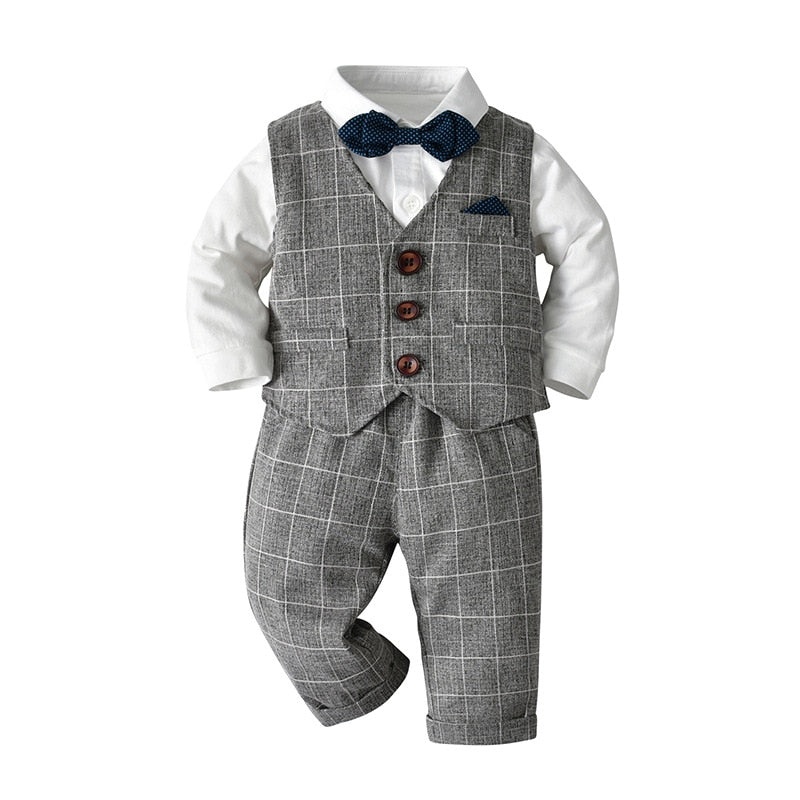 Infant Baby Boy Sets Spring Autumn Birthday Suits 2 Pcs Sets